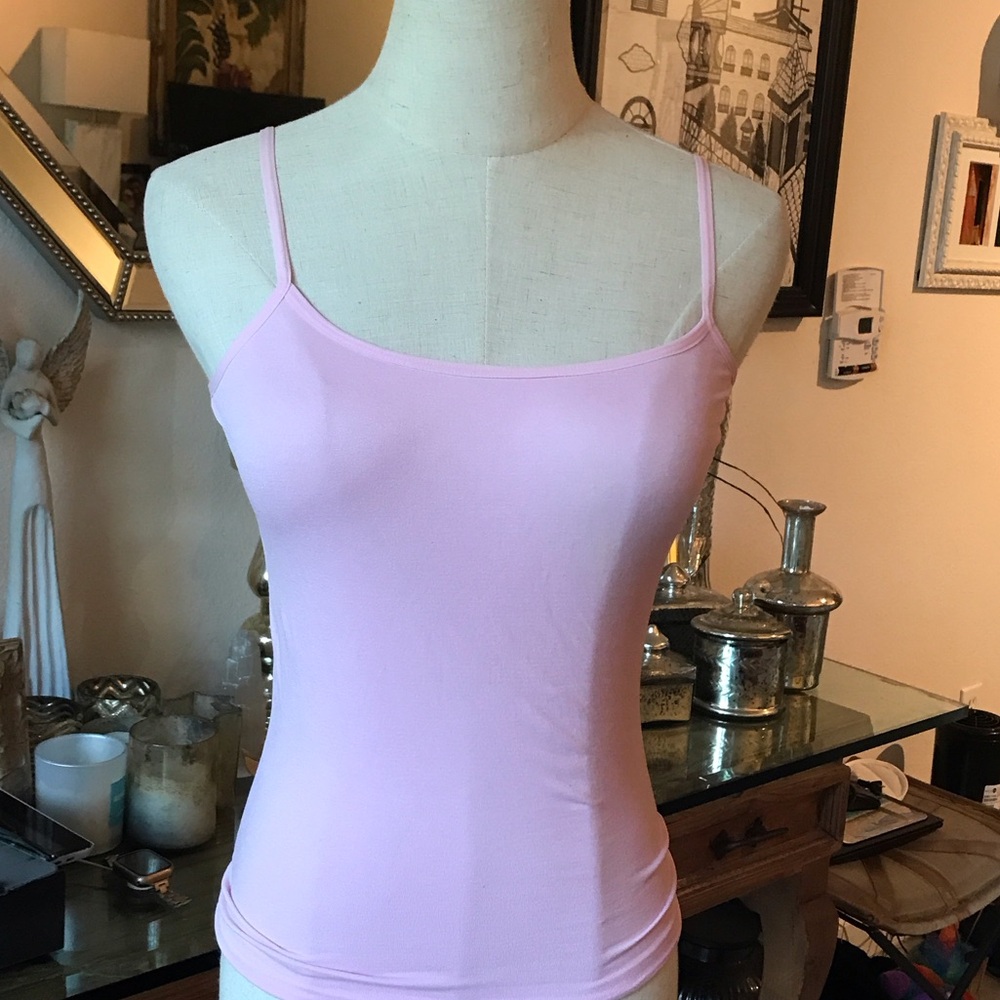 Elegant Light Pink Camisole Top